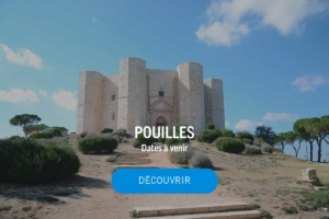 Castel del Monte, château octogonale datant de 1240 se situant dans la région des Pouilles dans le sud de l'Italie